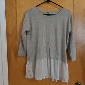 Club Monaco Wool Layered Sweater S